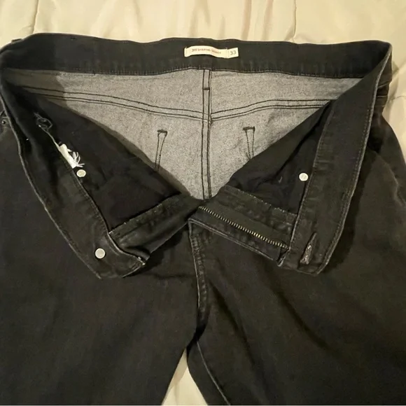 Women's Black Skinny Jeans 311 Shaping Skinny Levi Strauss - Picture 4 of 6